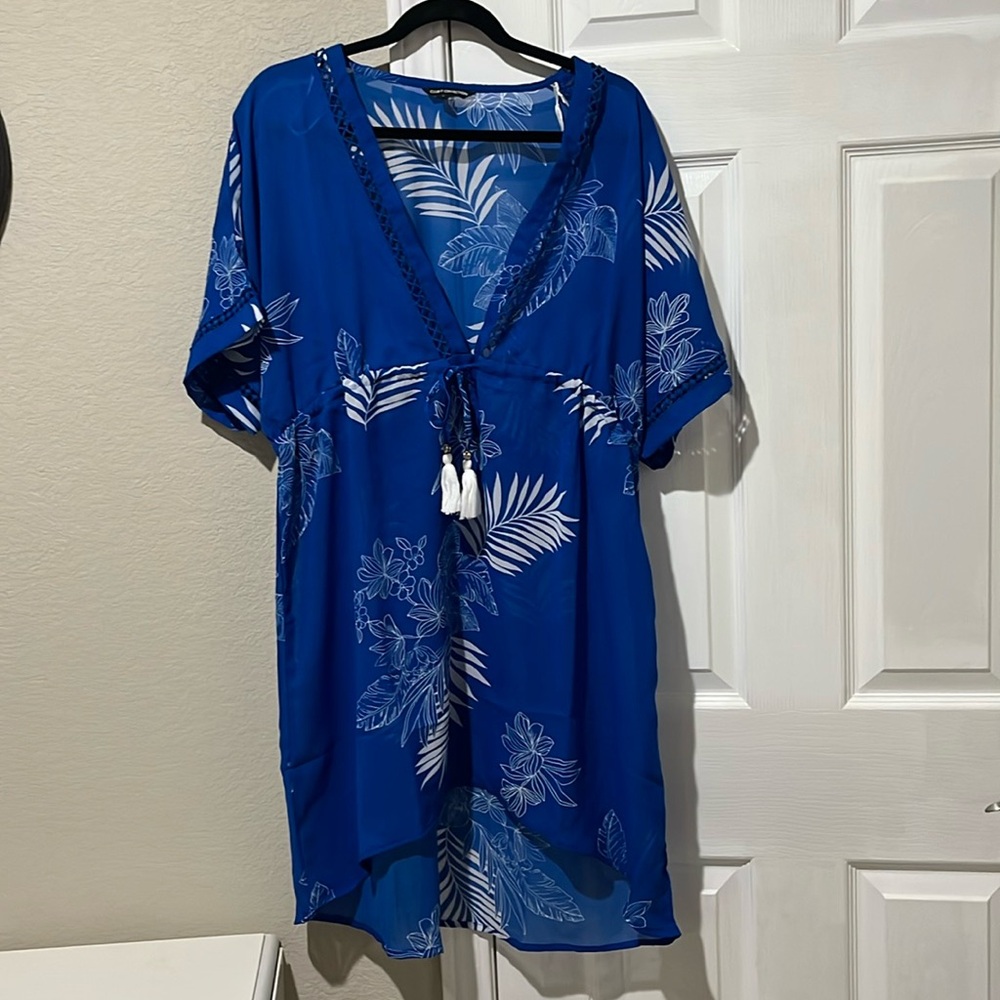 CLUB Z COLLECTION BATHING SUIT COVER